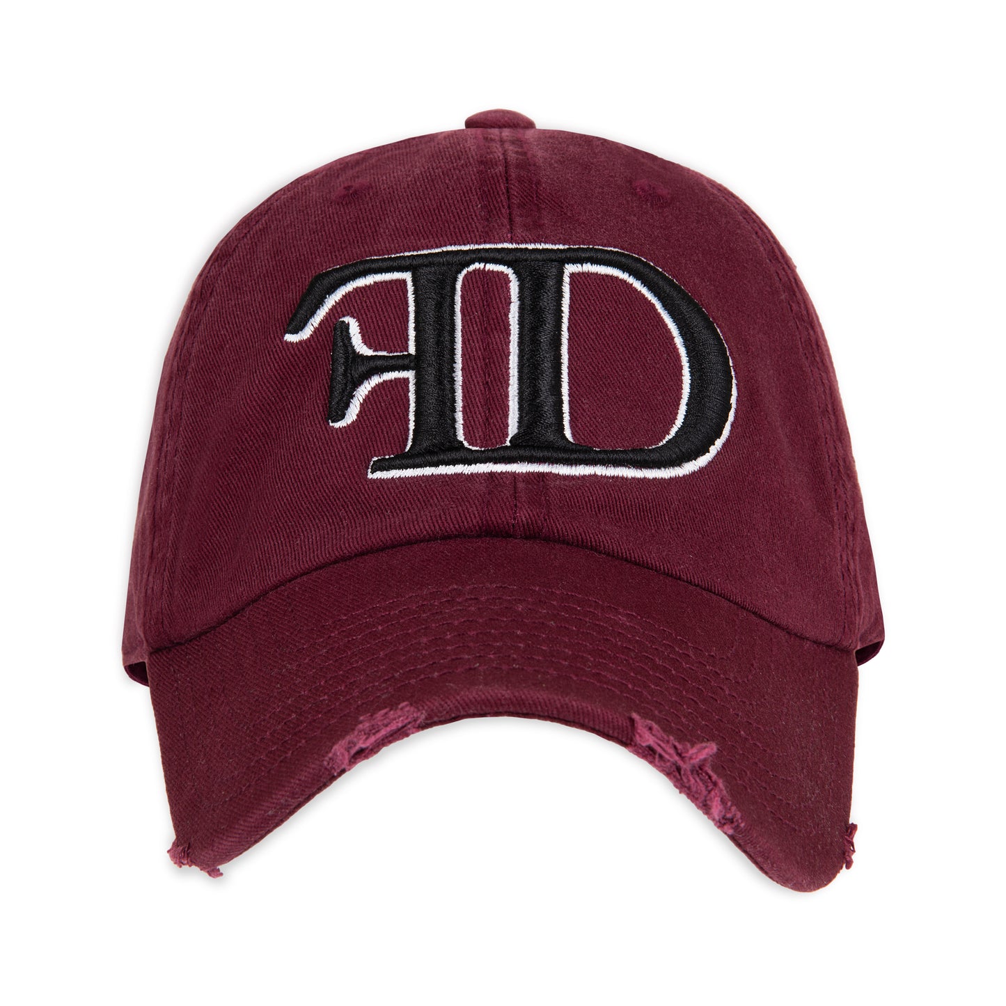 Baseball Cap "DF" Burgund