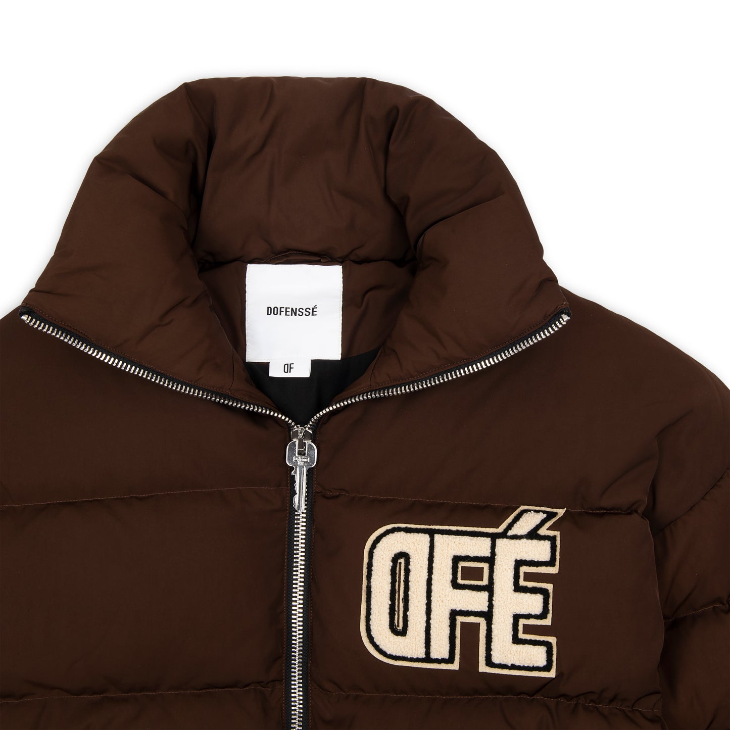 Down Jacket Chenille Brown