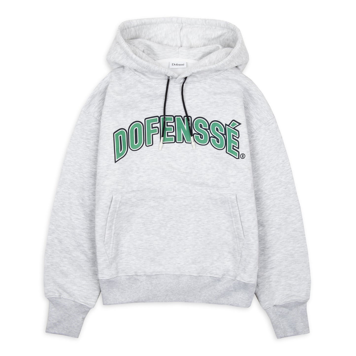 College Logo Light Gray Hoodie