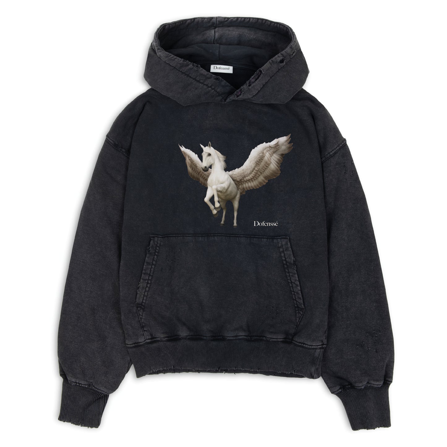 PEGASUS HOODIE VINTAGE BLACK